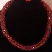 Red Plain Tube Only - Afrobeads 